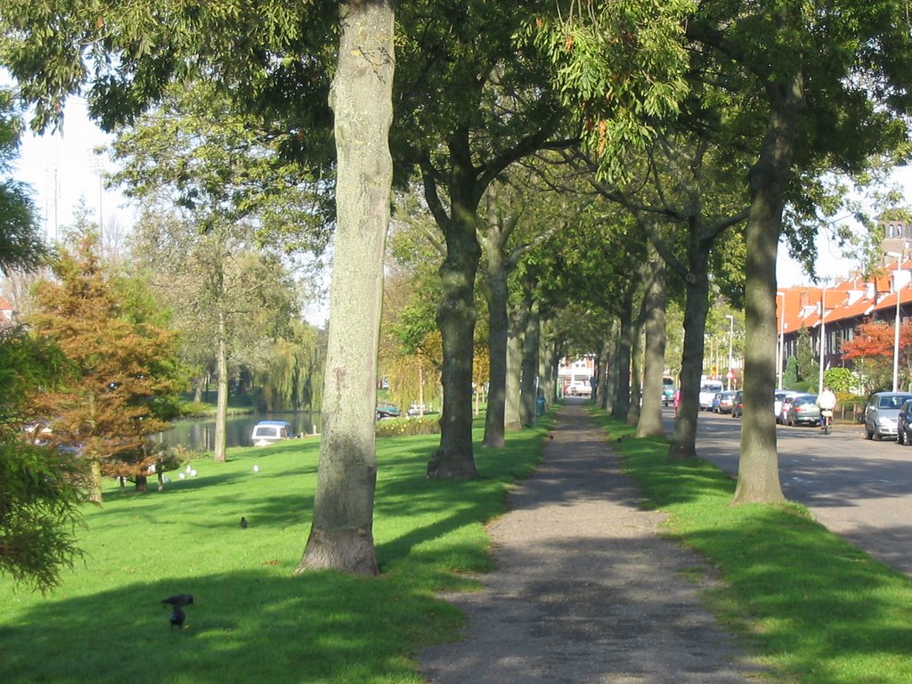 Haarlem-Noord, Jan Gijzenkade, bridge opposite of the Germanenstreet by Hans Both