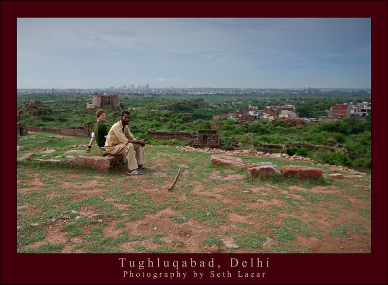 Lu and Bihari Lal, Tughluqabad, Delhi, India by sethlazar