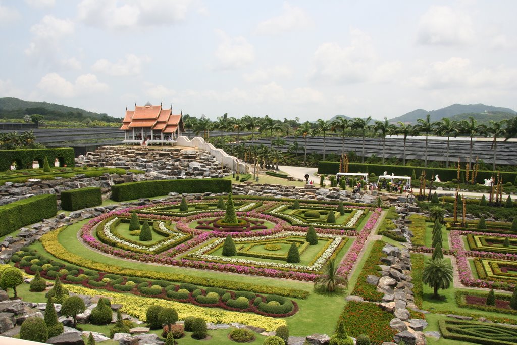 Nong Nooch Tropical Gardens by Kanok Chantrasmi