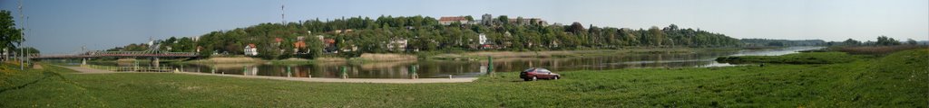 Krosno Odrzańskie-panorama by Marek Sukiennik