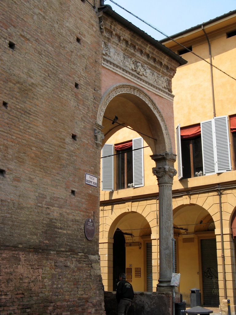 Piazza Verdi, Bologna by Claudio Pedrazzi