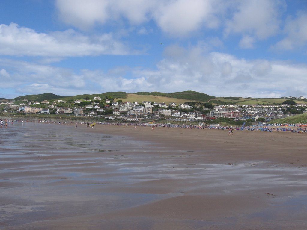 Woolacombe village by Iuiliain