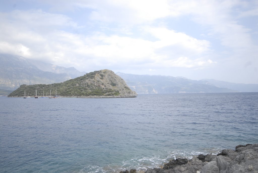 Gemile Kayaköyü Ölüdeniz Fethiye Muğla Turkey by Kafadengi Hüseyin