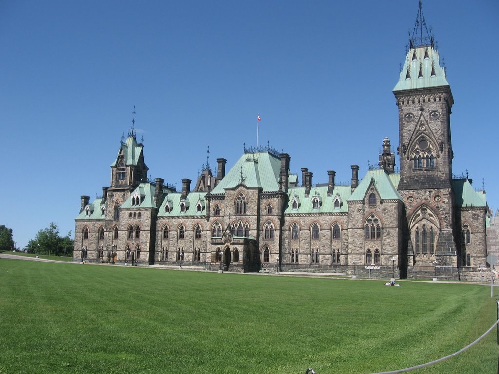 Ottawa - Parliament East block view by Jags27