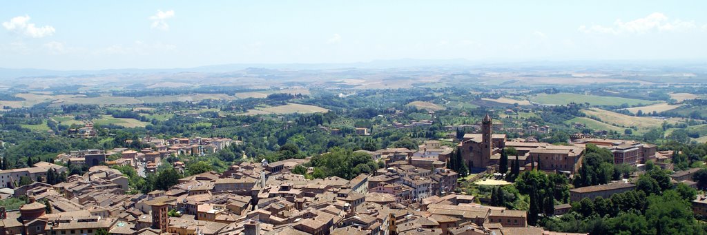 Torre de Mangia, Siena by Mika Auramo