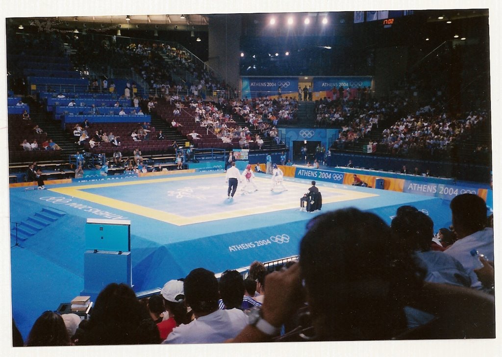 Athens 2004 OG - Taekwondo indoor stadium by maxperi