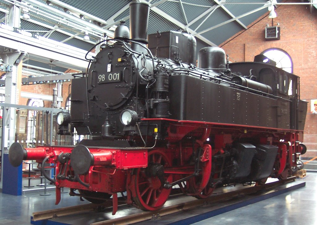 Windbergbahnlokomotive Industriemuseum Chemnitz by Bernd Lath Berlin