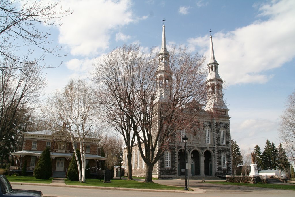 Champlain, Chemin du Roy, église Notre-Dame-de-la-Visitation by ouellette001.com