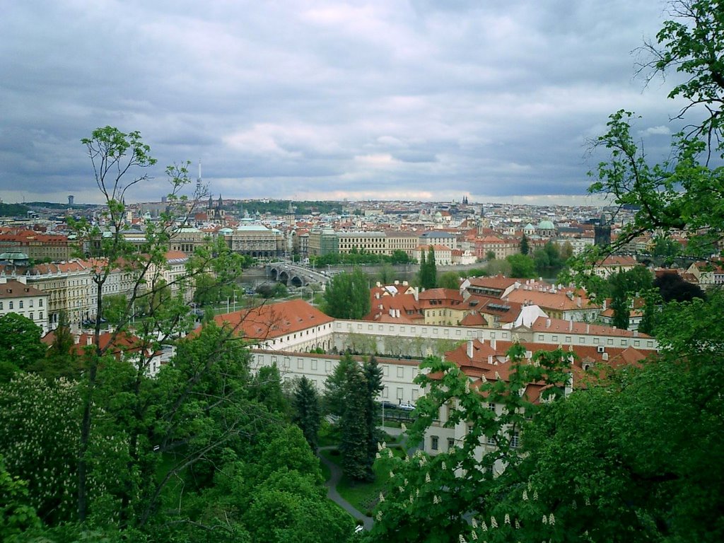 Praha-view from the Hradcany by Millotaurus Grzegorz