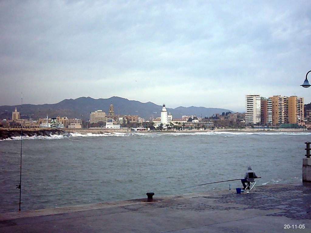 Málaga desde el Morro de Levante by Charly-38