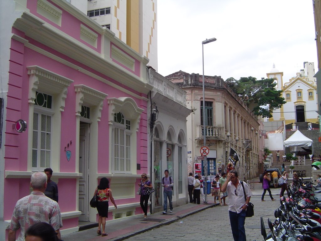 Casarões antigos da Rua Trajano by Marcelo Venturi