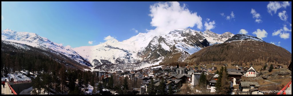 Saas-Fee 180° by ortelli