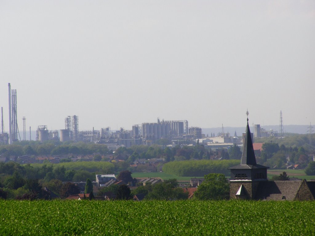 Church of Spaubeek and DSM by Fred Fouarge