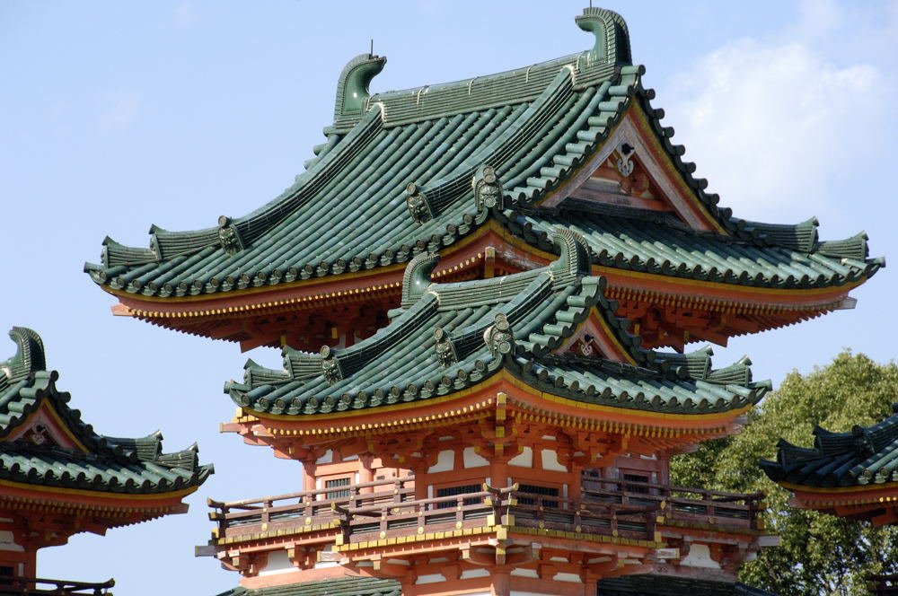 Kyoto, Heian Shrine by Viktor Németh