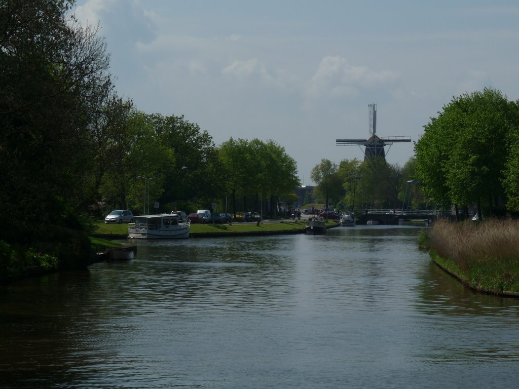 Molen te Dokkum by Engelien Haverkate