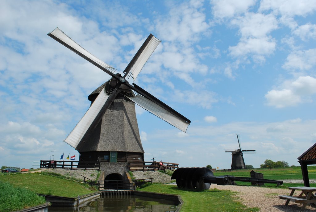 Ondermolen D achtergrond Ondermolen E by molenfotograaf (mill…