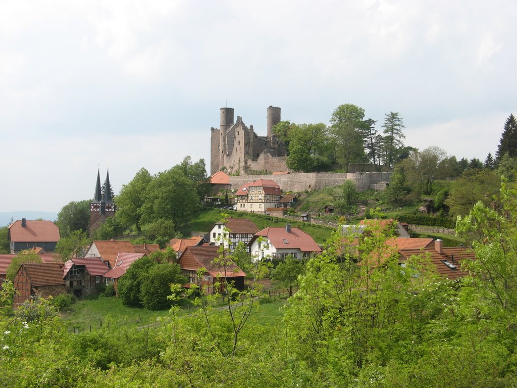 Burg Hanstein und Rimbach by JürWin