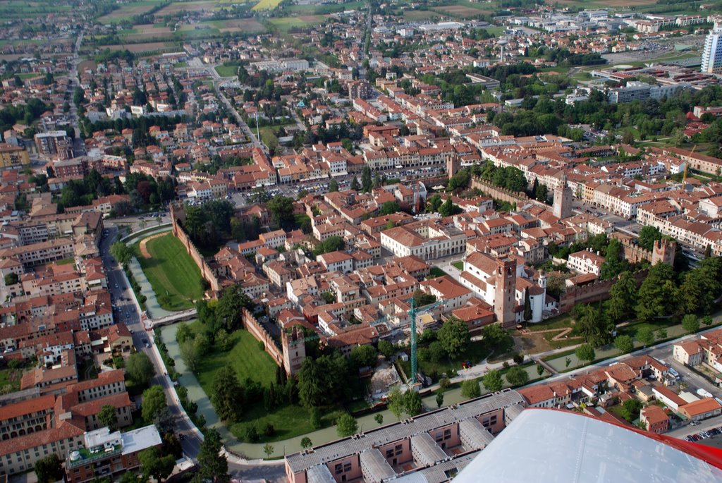 Foto Aerea Castelfranco Veneto by Xotta Bruno