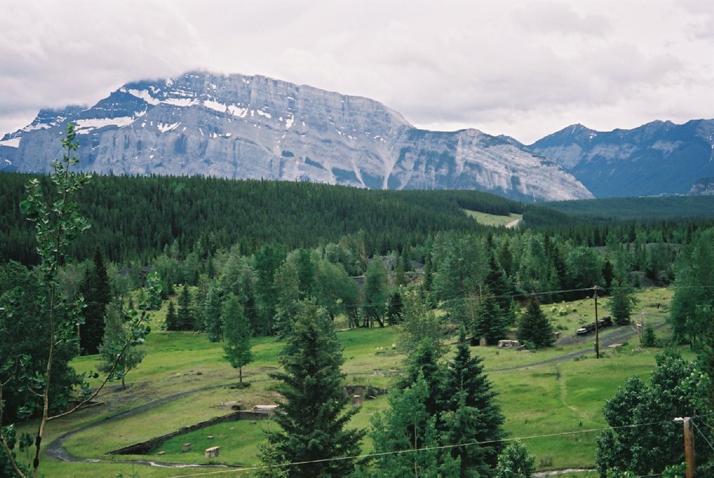 Near Two Jack Lake Banff AB by David Cure-Hryciuk