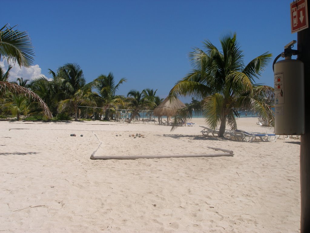 The beach at Akumal by ryan1810