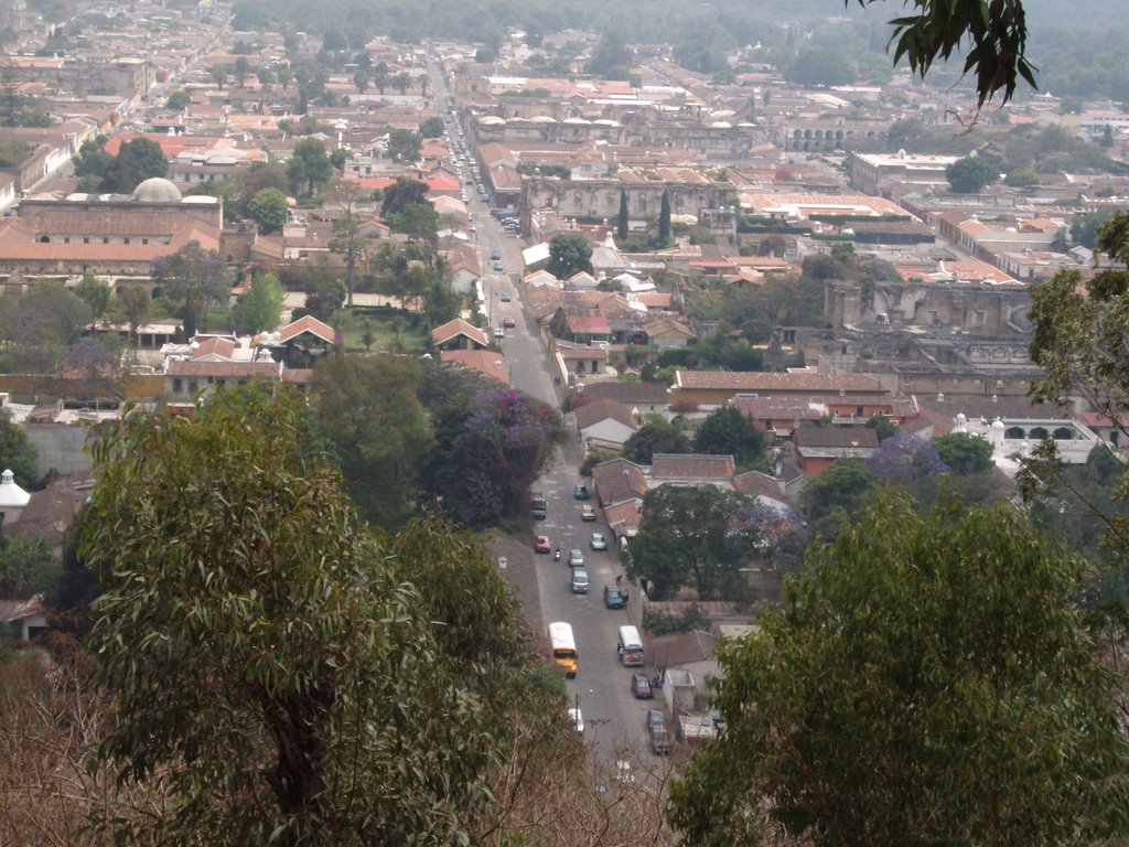 Antigua Guatemala vista de el Cerrro Las Cruces by mario corletto