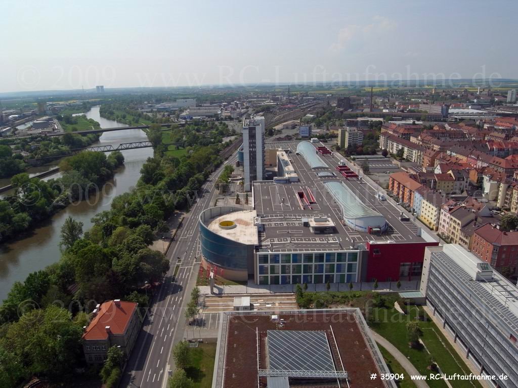 Luftbild : Schweinfurt - Stadtgalerie sicht von Innenstadt by RC-Luftaufnahme.de