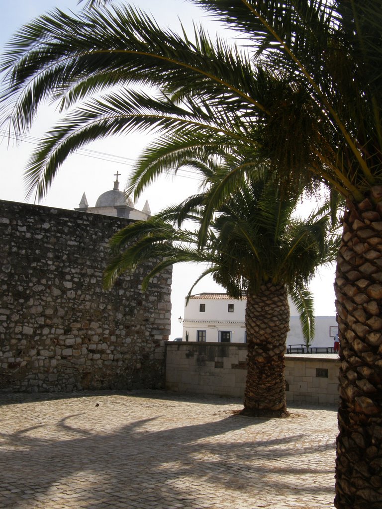 Perspectiva da fortaleza e da igreja by Luís Seixas