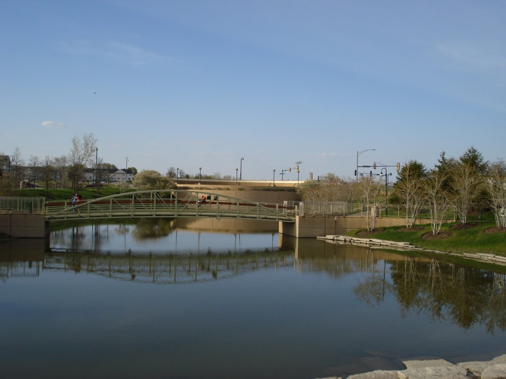 The pond by the bridge by ryguy3774