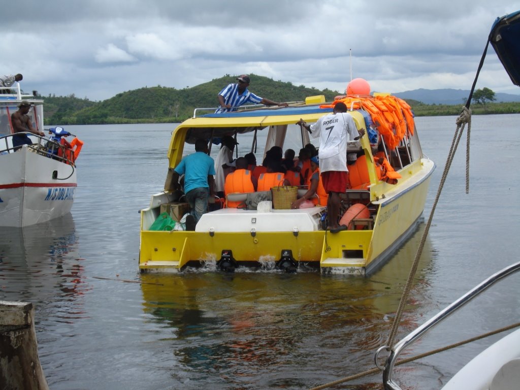 Ferry boat to saint marie island by Michael Kiesl...