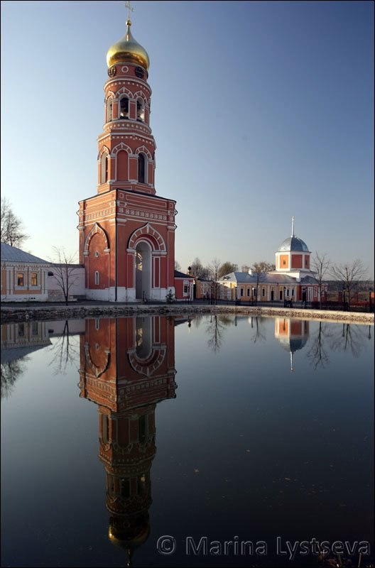 Давидова пустынь, монастырь, пруд by Marina Lystseva