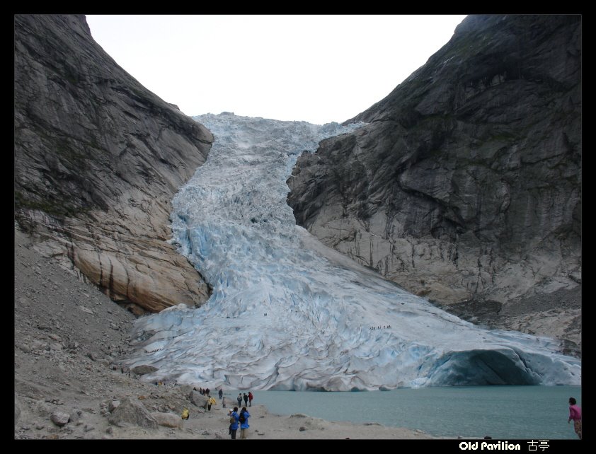 Briksdal Blue Glacier, Norway by oldpavilion