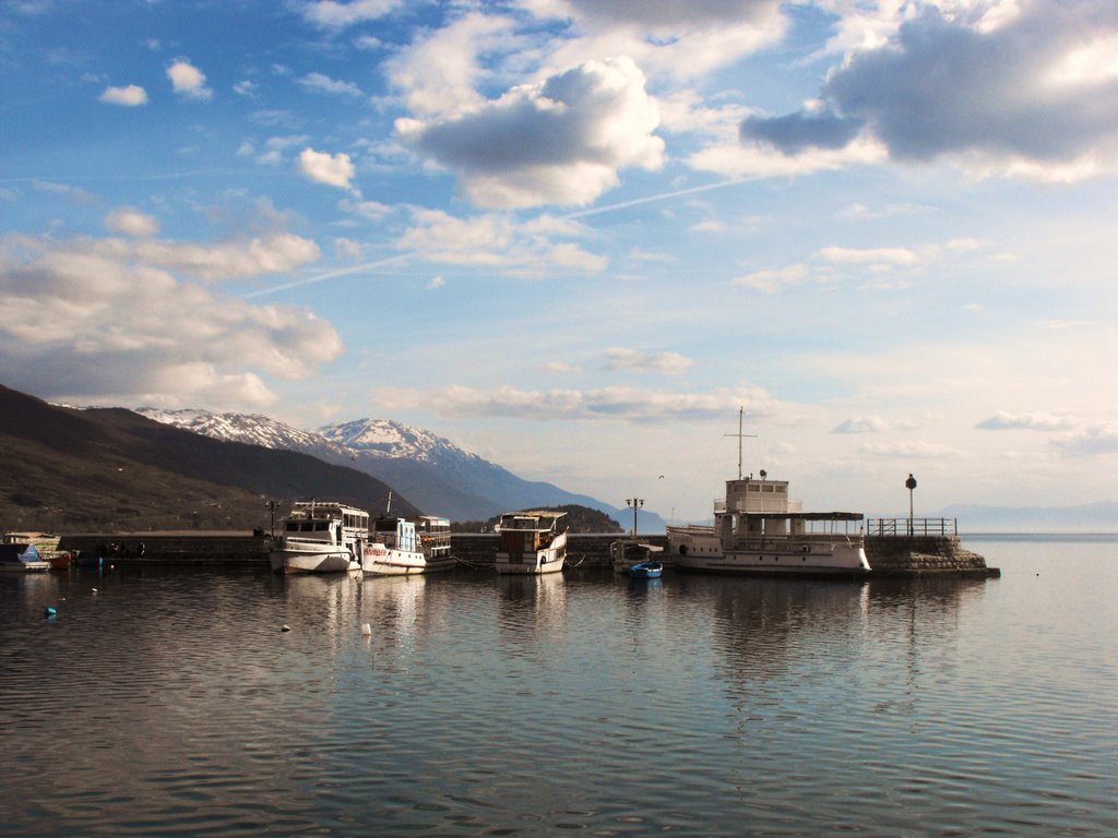 Lake Ohrid by Carl Baker