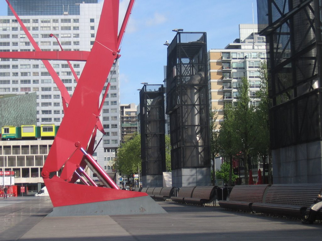 Rotterdam, Schouwburgplein by gerrits