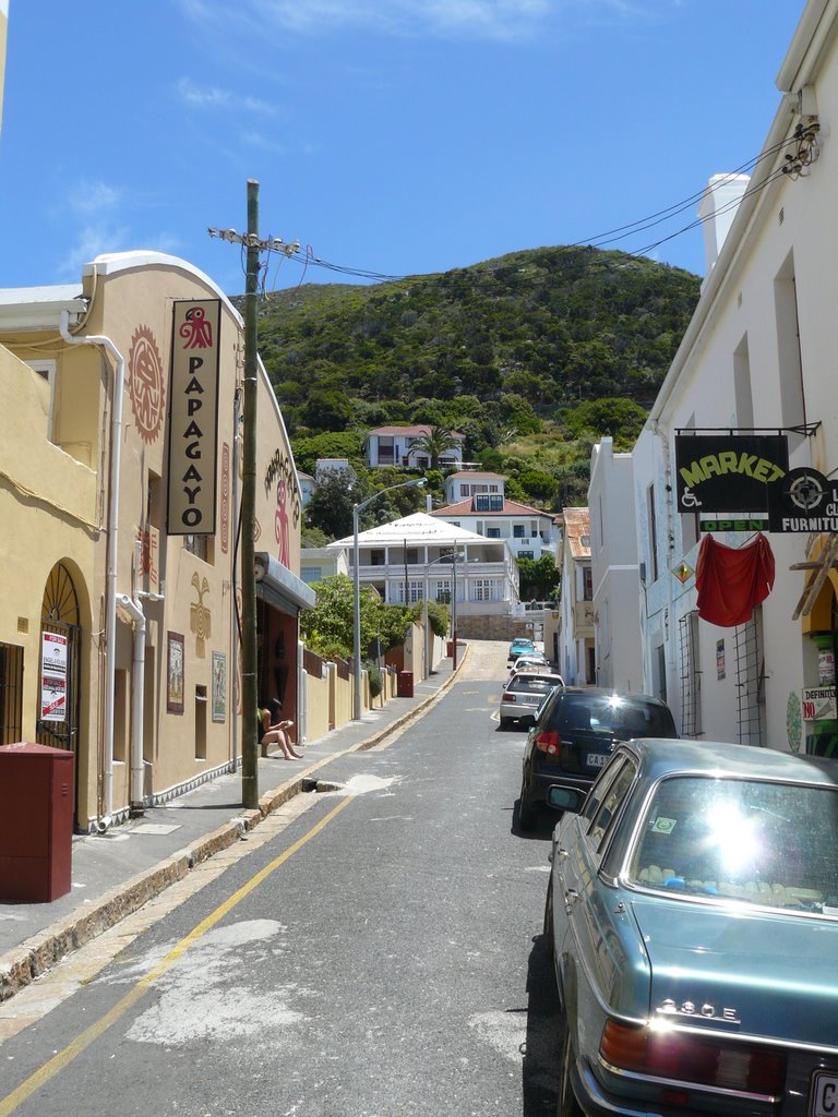 Kalk Bay street by rod bally