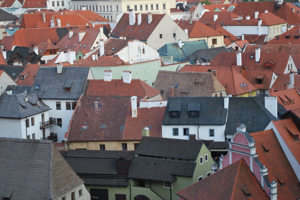 Cesky Krumlov tetői by Nagy Zsuzsanna és Es…