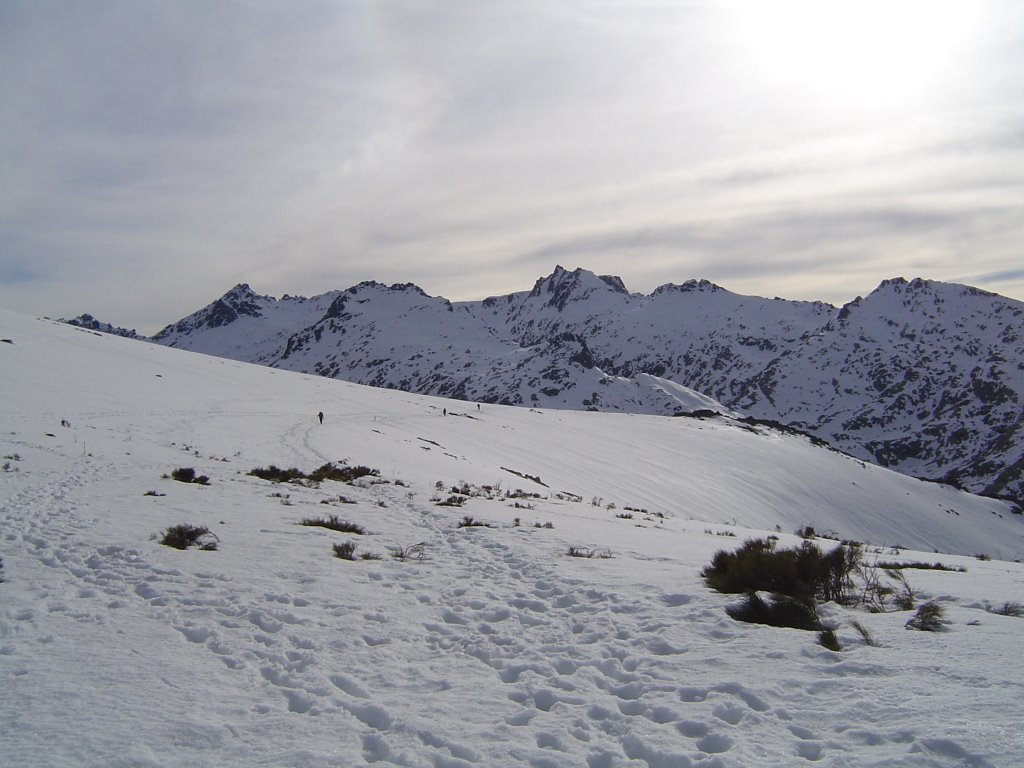 Gredos Invernal desde Cuerda del Cuento by Ieti