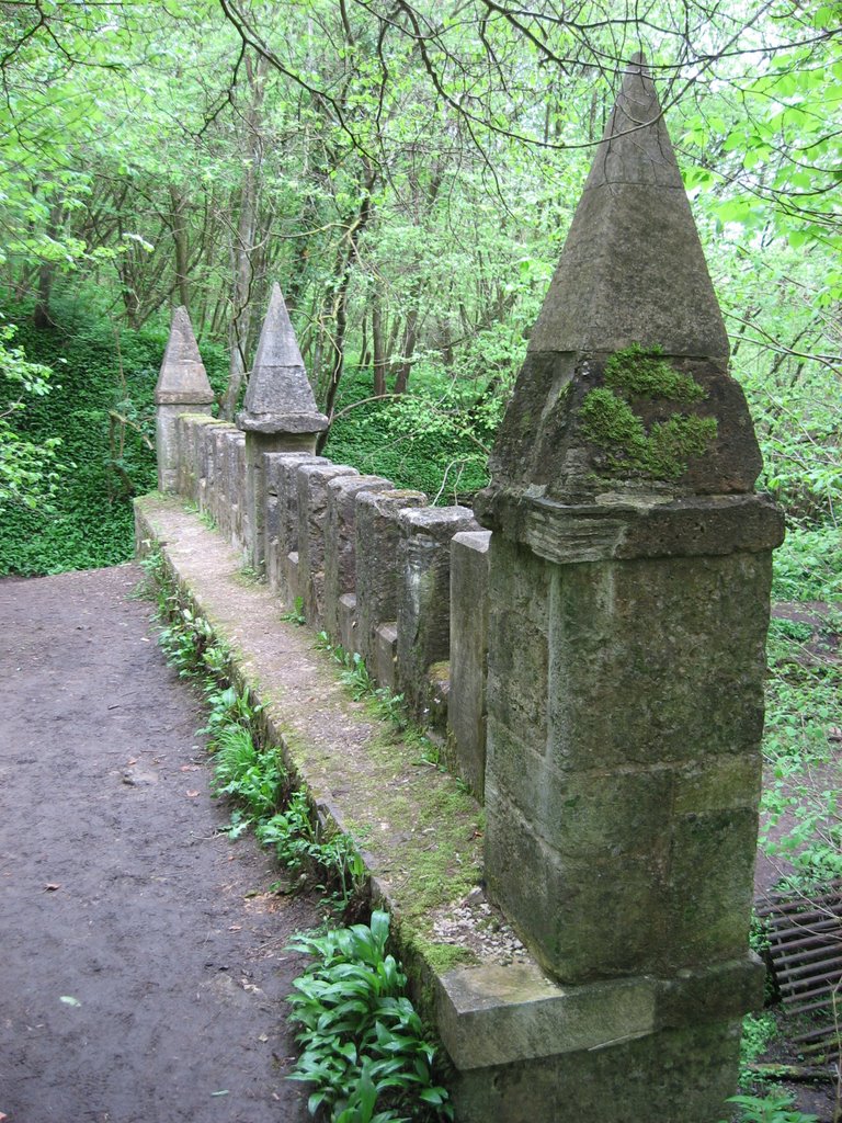 Castillated Portal Decoration of Sapperton Tunnel. by Bob&Anne Powell