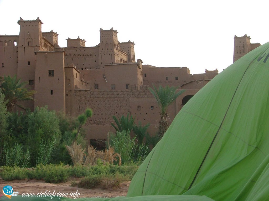 Ciel d'Afrique, vol en Montgolfière à Ait Ben Haddou by Imaneb82