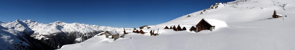 Alpage de l'A Vieille en hiver by Le Méridien Atelier