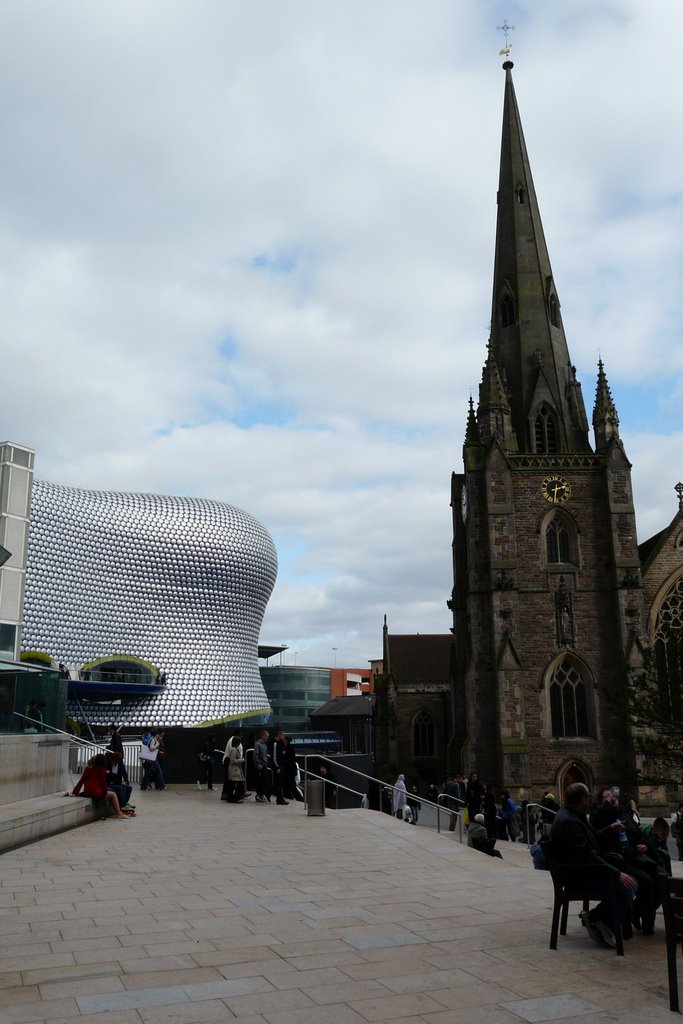 Bull Ring and St Martins church by Akseli Fonsén