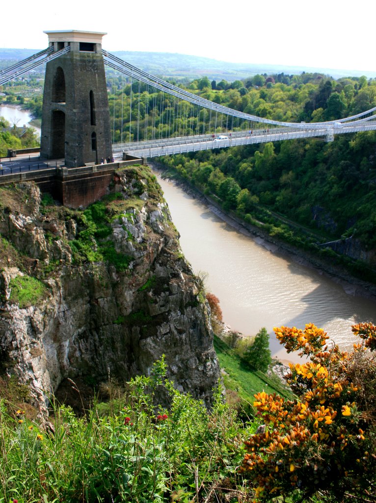 The Clifton Suspension Bridge and Avon Gorge by pete.t