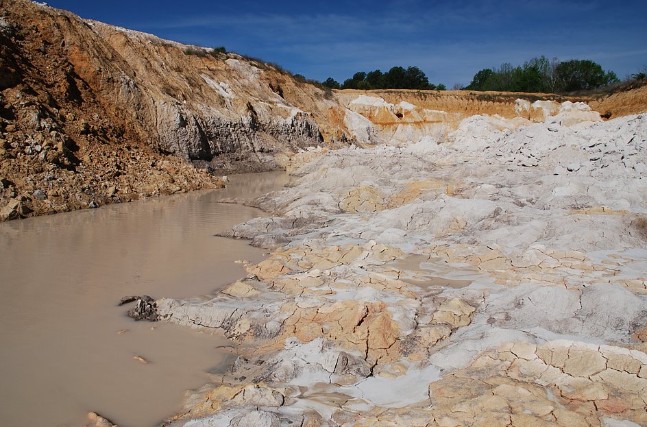 Ball Clay Pit near Como by FlyoverCountry