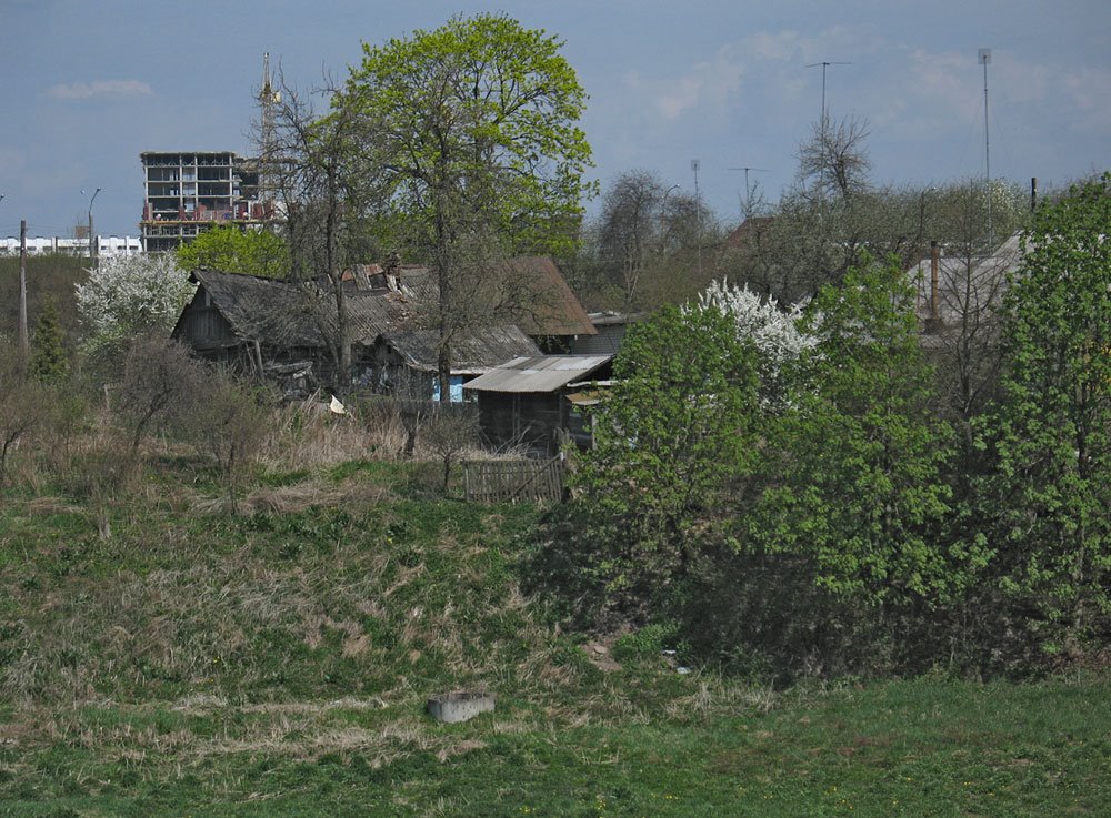 Former Rylaŭščyna village in Miensk by Andrej Kuźniečyk