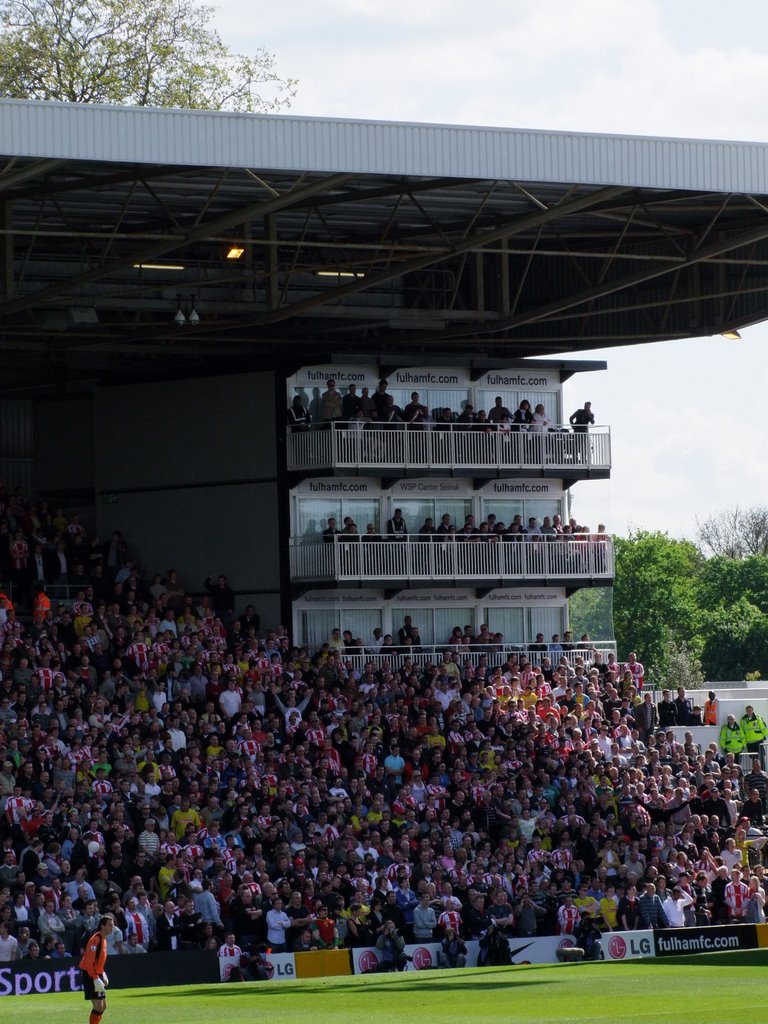 Craven Cottage Spielstätte des FC Fulham by Fueloep