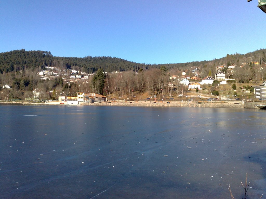 Gérardmer - le lac gelé - North side by tnt2mtb