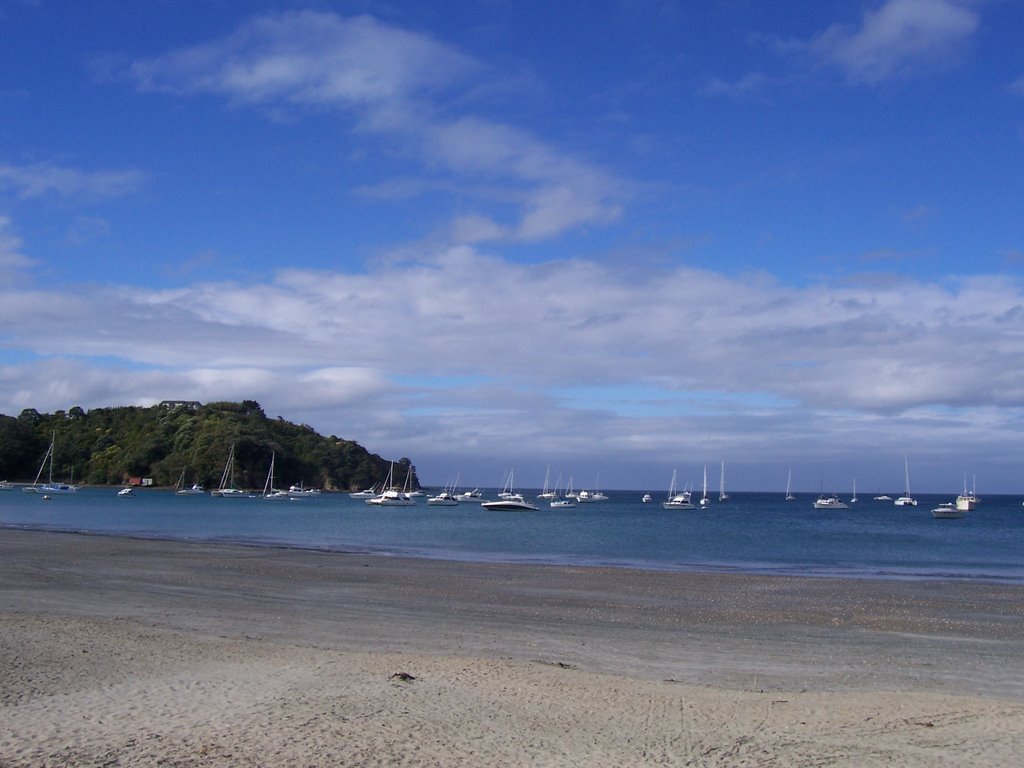 Oneroa Beach, Waiheke Island, New Zealand by nickdimovo