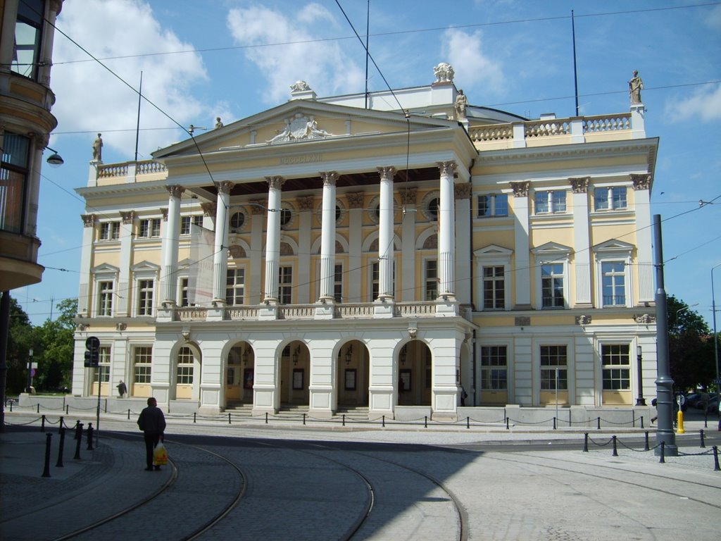 Opera house, Wrocław by Jaroslaw Komar