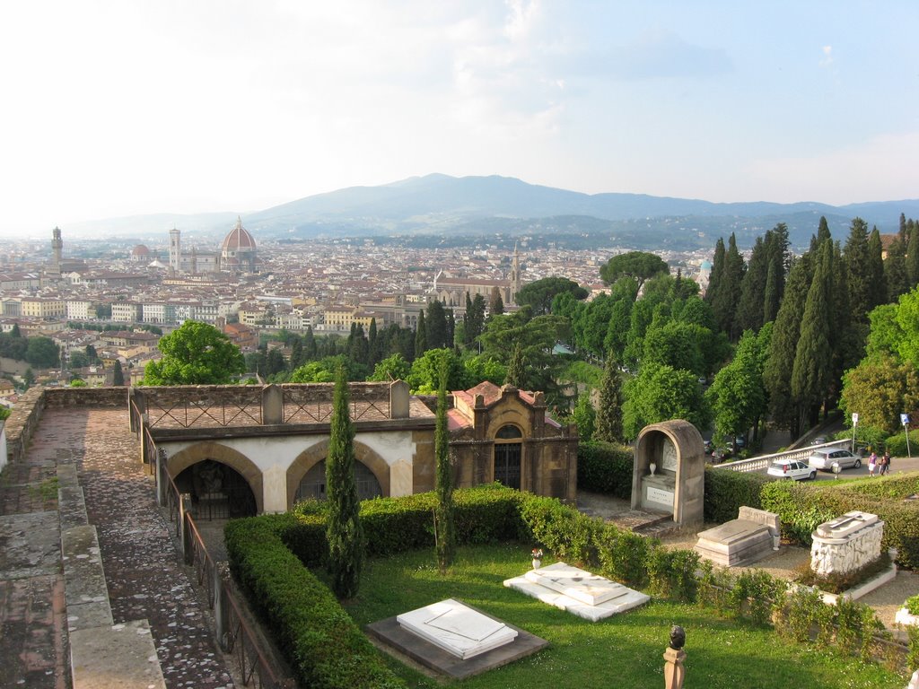 Firenze - Veduta da San Miniato al monte by ventofreddo