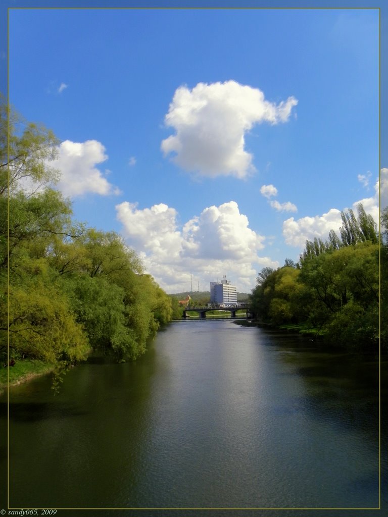 Oradea, Romania - View on the Crish River by Sandy065