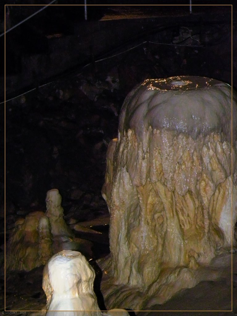 The Cave of the Bears, Romania - Stone water candle by Alexandru Chis